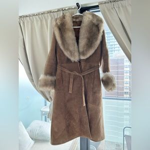 Morlands Velour Lambskin trench